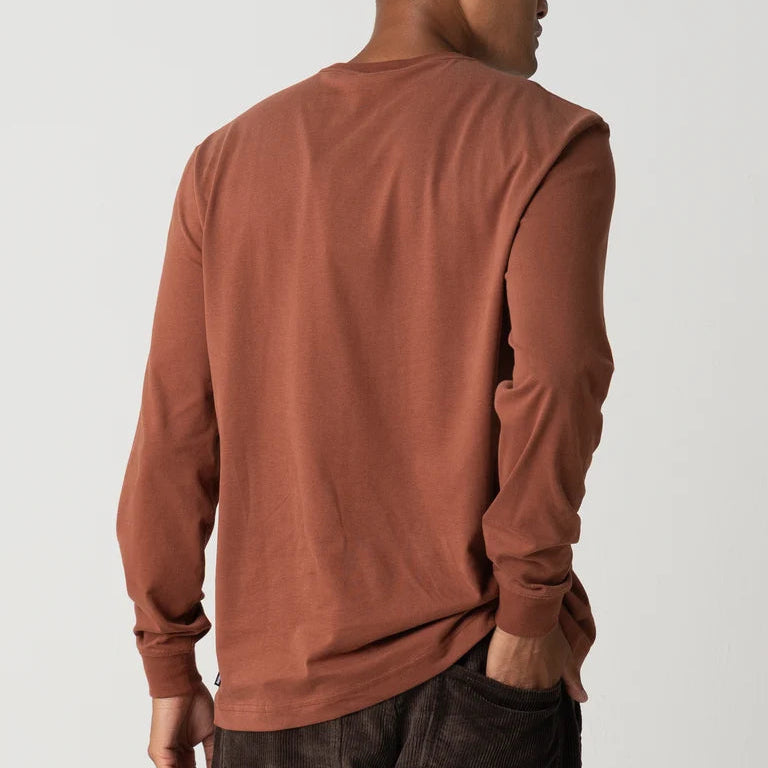 Finister R Finisterre Harlyn Logo Long Sleeve T-shirt - Mens