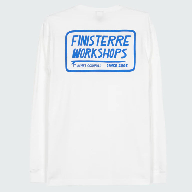 Finisterre - Workshop Logo Long Sleeve T-shirt - Mens